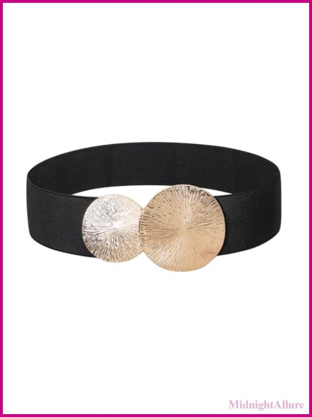Women Wide Elastic Cinch Waist Belt for Dresses Skirts